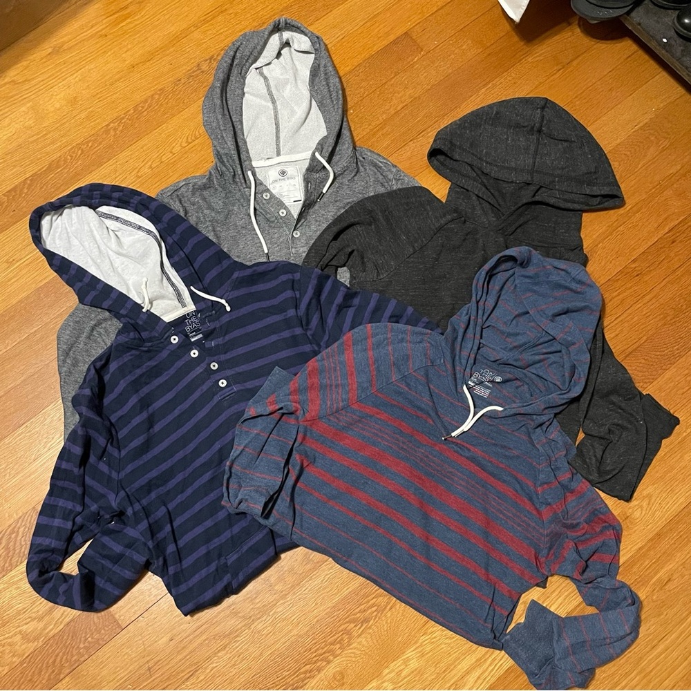 5 ON THE BYAS LONG SLEEVE MENS SHIRTS SMALL